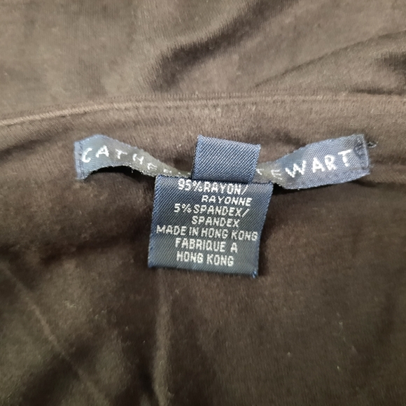 Catherine Stewart Black A-line Skirt - Picture 7 of 7